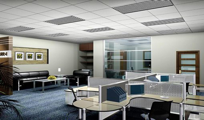 辦公室裝修設(shè)計照明燈具的要求