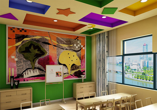 幼兒園裝修墻面布置